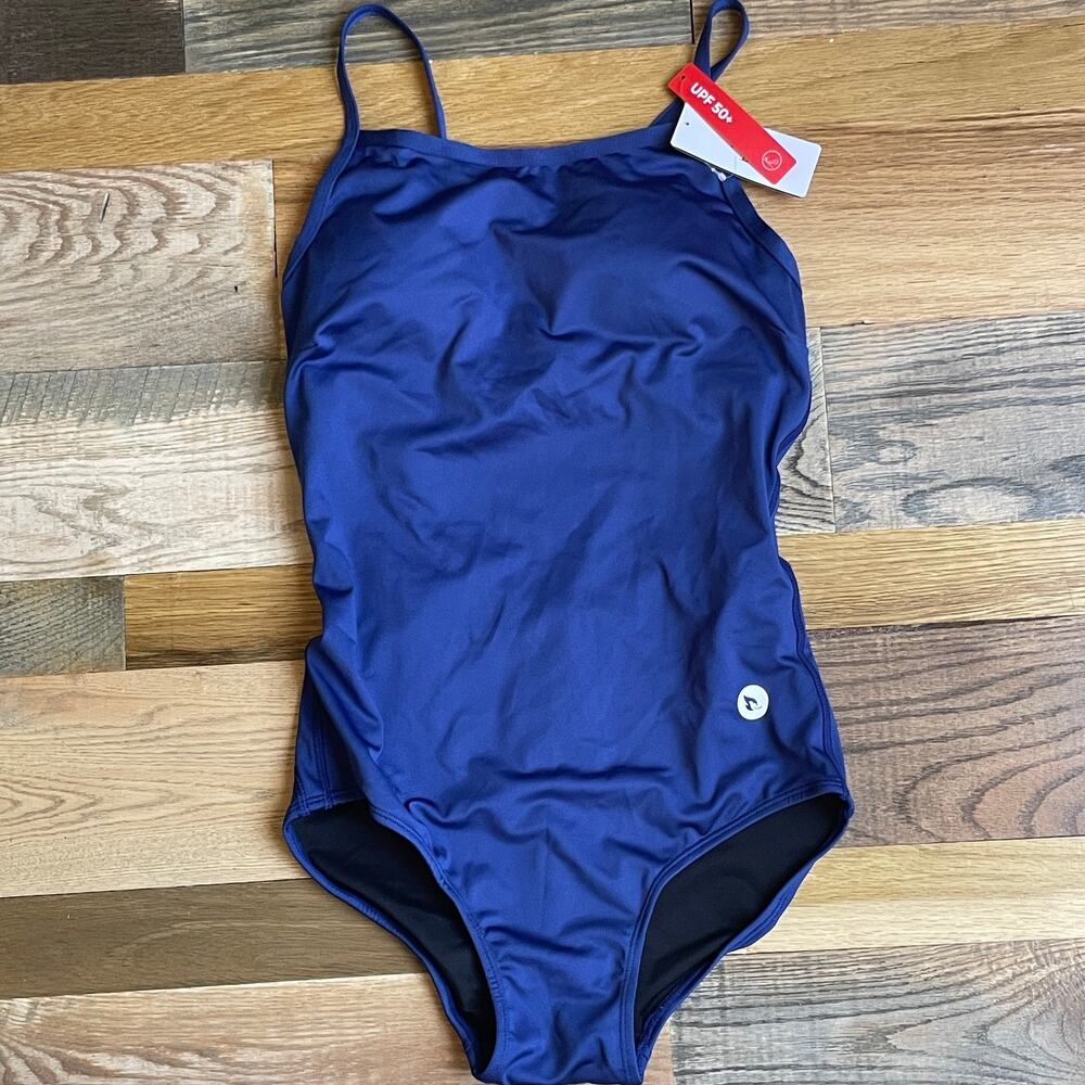 Baleaf Women's Small Blue One Piece Swimsuit UPF 50+ Padded NWT